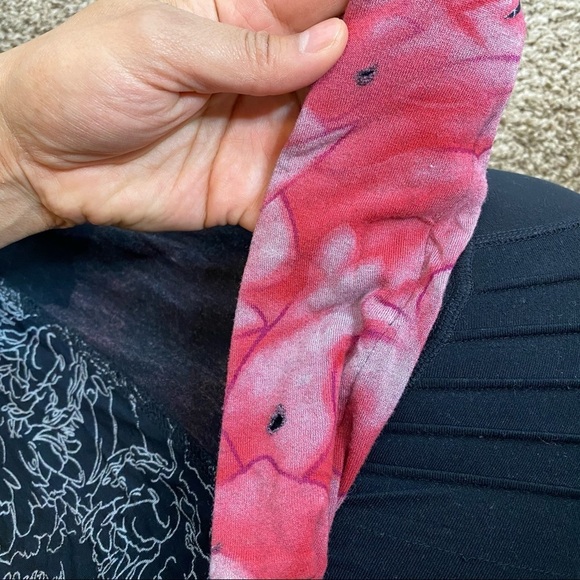 Soft Surroundings- Midnight Garden Peony Robe- L - Picture 7 of 7